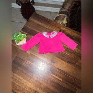 American Girl Doll Sequence Collar Sweater